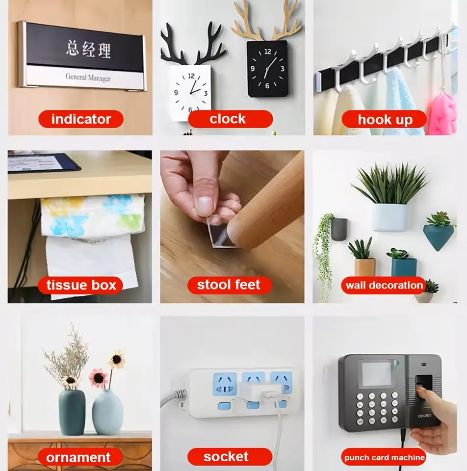 Nano Double-Sided Mounting Tape (Waterproof & Reusable)