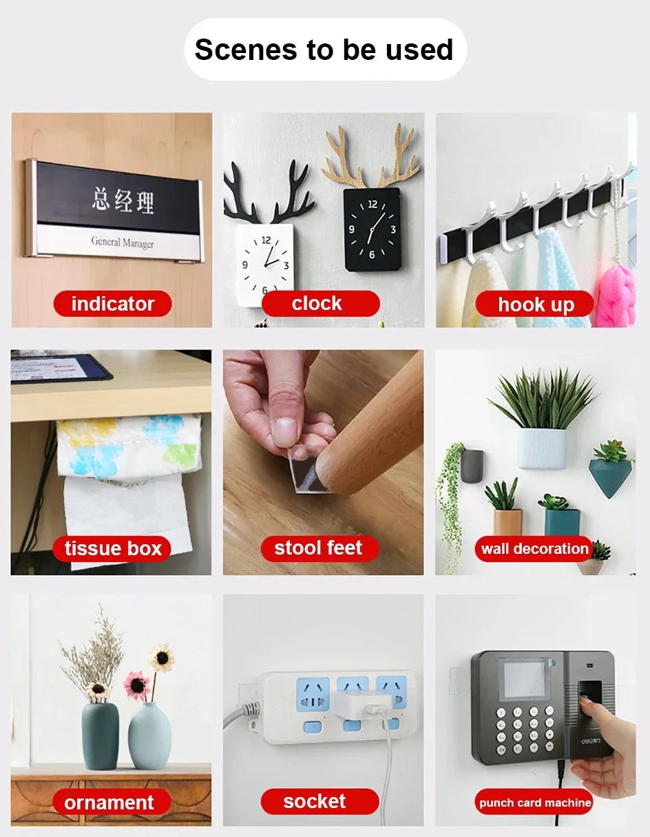 Nano Double-Sided Mounting Tape (Waterproof & Reusable)