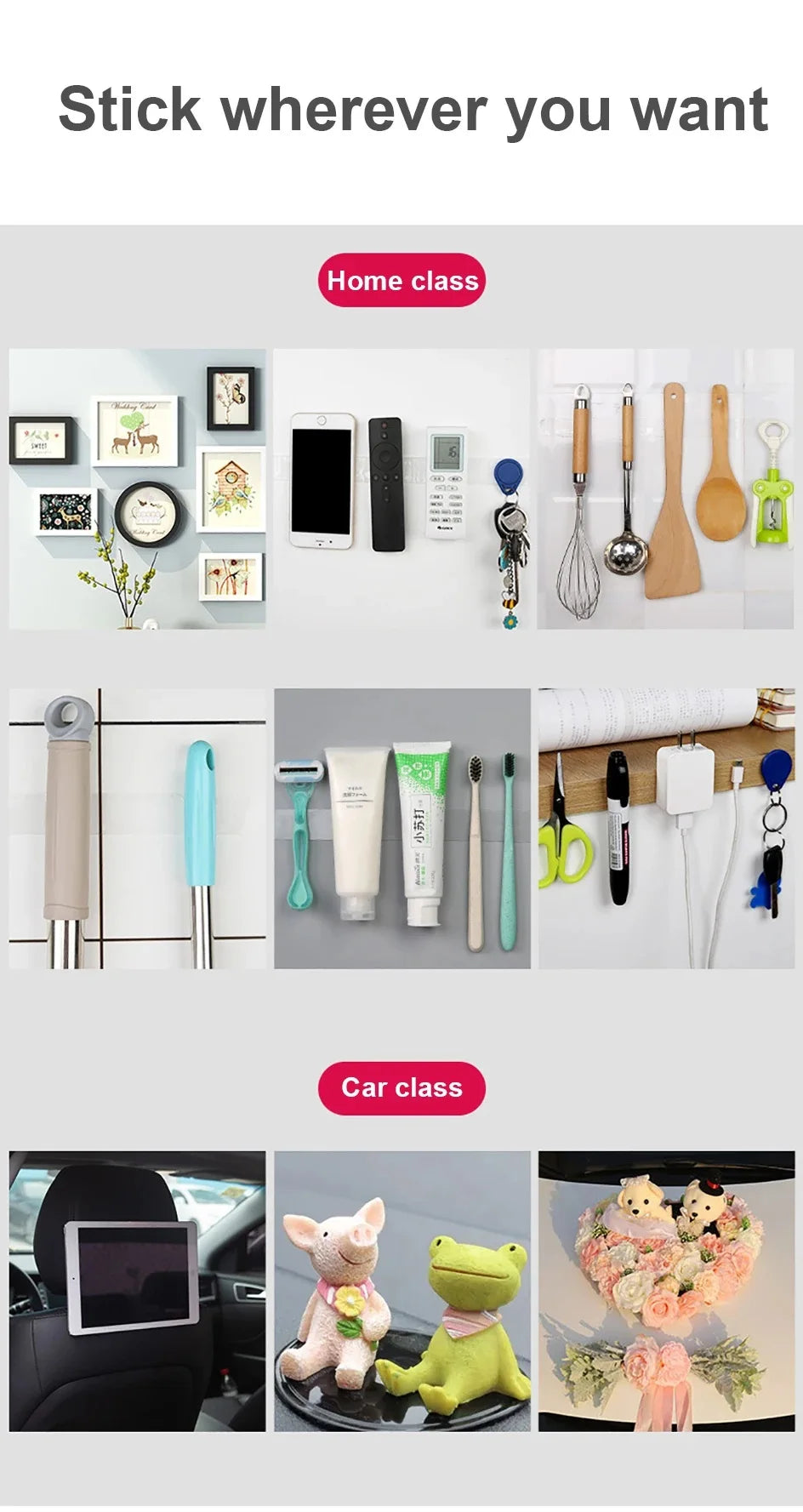 Nano Double-Sided Mounting Tape (Waterproof & Reusable)